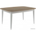 Обеденный стол Васанти плюс Дорн 110/150x70 (дуб сонома/белый)