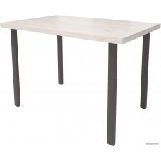 Обеденный стол Millwood Лофт П Light 120x70 (дуб белый Craft/металл)
