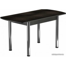 Обеденный стол Васанти плюс БРП 110/142x70Р (коричневый/хром)