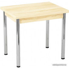 Обеденный стол Millwood Алтай-03 (дуб молочный/хром)