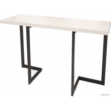 Обеденный стол Millwood Лофт Арлен  (дуб белый Craft/металл черный)