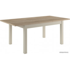 Обеденный стол Васанти плюс Д 110/150x70 (дуб сонома/бежевый)