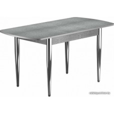 Обеденный стол Васанти плюс БРП 110/142x70/1Р (алюминий/хром)