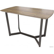 Обеденный стол Millwood Лофт М 180 (дуб темный/металл черный)