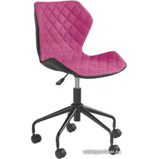 Кресло Halmar Matrix (черный/розовый)