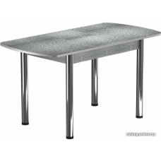 Обеденный стол Васанти плюс БРП 100/132x60Р (алюминий/хром)