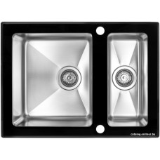 Кухонная мойка ZorG GS 6750-2 (черный)