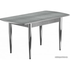 Обеденный стол Васанти плюс БРП 100/132x60/1Р (алюминий/хром)