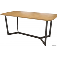Обеденный стол Millwood Лофт М 200 (дуб натуральный/металл черный)