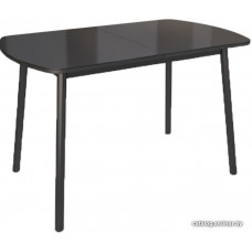 Обеденный стол Listvig Винер G 120-152x70 (черный)