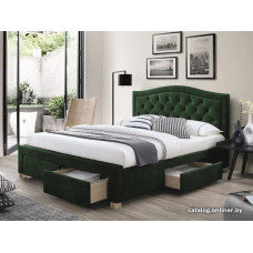Кровать Signal Electra Velvet 160x200 (зеленый)