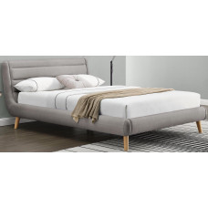 Кровать Halmar Elanda 140x200 (светло-серый)