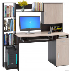 Компьютерный стол Сокол КСТ-11.1 (венге/беленый дуб)