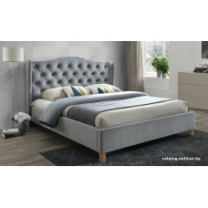 Кровать Signal Aspen Velvet 160x200 (серый)