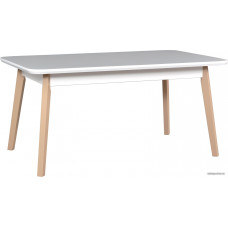 Обеденный стол DREWMIX Oslo 7 (белый/бук)