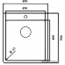 Кухонная мойка Asil AS 382 (полированная, 1 мм)