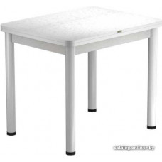 Обеденный стол Васанти плюс ПРД 80x60/120 РШ (белый)